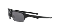 Thumbnail for Oakley Men's OO9363 Flak Beta Rectangular Sunglasses, Polished Black/Black Iridium, 64 mm