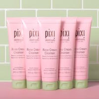 Thumbnail for Pixi Beauty Rose Cream Cleanser 135ml | Mineral Rich Soothing and Gentle Cleanser | Rose Flower Oil Moisturizes | Suitable For Sensitive Skin | 4.57 Fl Oz
