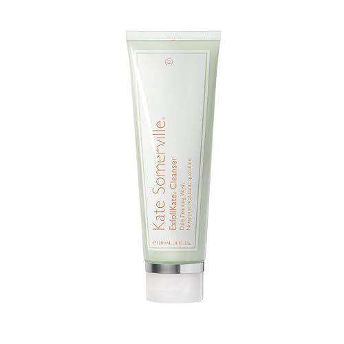 Kate Somerville ExfoliKate Cleanser – Daily Exfoliating Foaming Face Wash – Clinically Formulated Glycolic Acid and Lactic Acid Gentle Facial Scrub, 4 Fl Oz