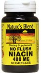 Thumbnail for Nature's Blend Niacin No Flush 400 mg 60 Capsules