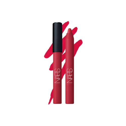 NARS Powermatte High Intensity Lip Pencil - .08 oz / 2.4 g (Midnight Rider (bright classic red)), 0.08 Ounce (Pack of 1)