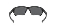 Thumbnail for Oakley Men's OO9363 Flak Beta Rectangular Sunglasses, Matte Black/Grey, 64 mm