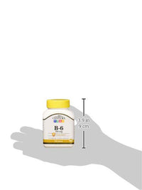 Thumbnail for 21st Century Vitamin B-6 100 Mg, 110 Count