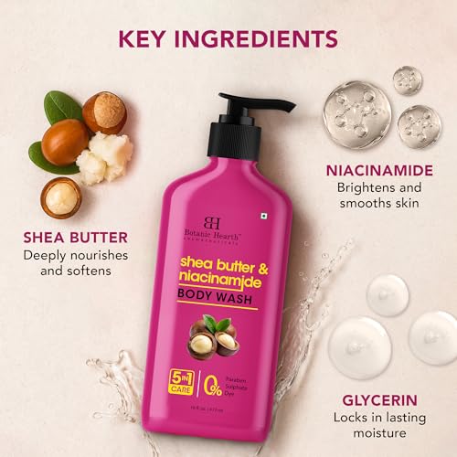 Image 2 of Botanic Hearth Shea Butter & Niacinamide Body Wash ? fl oz