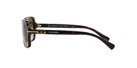 Thumbnail for Coach HC8116 Blair Sunglasses, Dark Tortoise/Brown Gradient, 56 mm