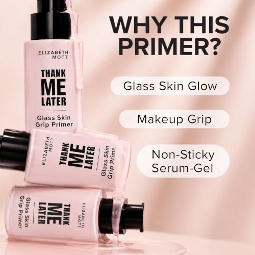 Image 4 of Elizabeth Mott Thank Me Later Glass Skin Grip Face Primer, 30ml