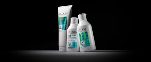 REDKEN Acidic Bonding Curls Sulfate-Free Shampoo | For Curly Hair | Curl Control + Definition | With Citric Acid, Avocado Oil, Shea Butter | Silicone-Free | Hydrating Shampoo | Repairs Damaged Curls