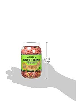 Fluker's Buffet Blend Adult Bearded Dragon Veggie Variety Diet, 4.5 oz (76042)