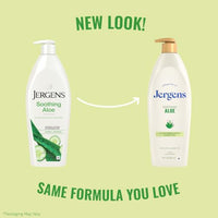 Thumbnail for Image 2 of Jergens Soothing Aloe Body Lotion For Dry Skin, Moisturizer, 21 fl oz