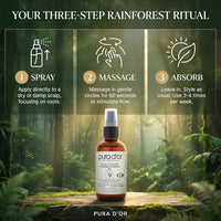 Thumbnail for Image 5 of PURA D'OR Rosemary Peppermint Scalp & Hair Regrowth Strengthening Oil 3.3oz