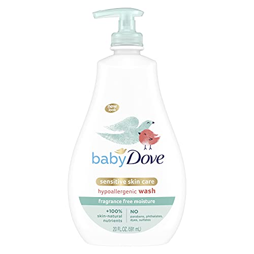 Image 2 of 20 Fl Oz (Pack of 4) for the product Baby Dove Sensitive Skin Care Baby Wash
