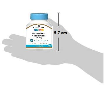21st Century, Potassium Gluconate, 595 mg, 110 Tablets