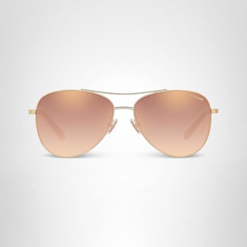 Coach Sunglasses HC 7079 90056F Light Gold