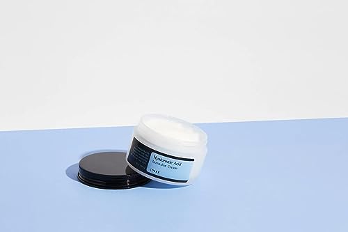 COSRX Hyaluronic Acid Moisturizing Cream, Long-lasting Hydration, Rich Moisturizer for Sensitive Skin 3.52 oz / 100g, Korean Skin Care, Animal Testing Free, Parabens Free