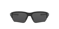 Thumbnail for Oakley Men's OO9363 Flak Beta Rectangular Sunglasses, Matte Black/Grey, 64 mm