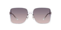 Thumbnail for Coach HC8368D Sunglasses, Transparent Clear/Violet Pink Gradient, 61 mm