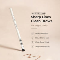 Thumbnail for Image 2 of ALBEAUT Flat Eyebrow Concealer Brush, Eyeliner Definer Makeup Brush