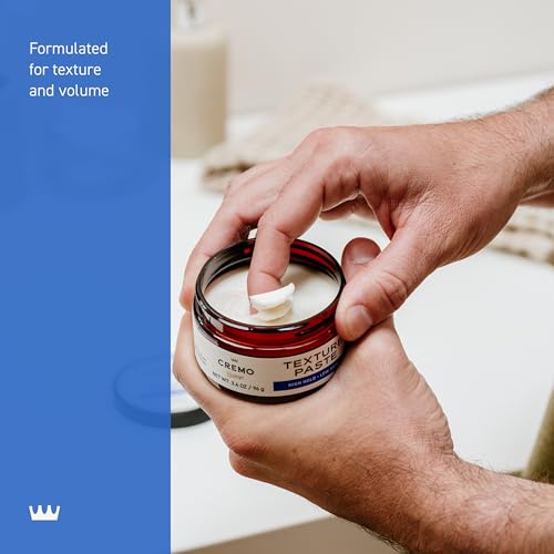 Image 4 of Cremo Texture Paste Hair Styling Products for Men, 3.4 Ounce (Pack of 12)