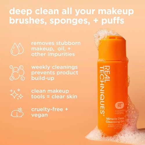 Image 5 of Real Techniques Miracle Deep Cleansing Gel, Makeup Brush Cleaner