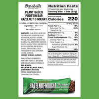 Thumbnail for Image 2 of BAREBELLS Vegan Protein Bars Hazelnut & Nougat - 12 Count, 1.9oz Bars