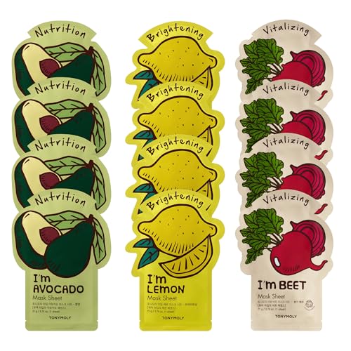 Image 1 of Default Title for the product TONYMOLY I'm Face Sheet Masks - Hydrating & Soothing Korean Skincare