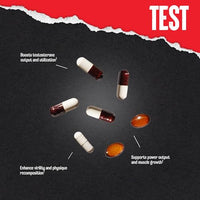 Thumbnail for Image 6 of Animal Test Testosterone Booster Supplement for Men | 21 Day Pill Packs