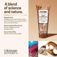Thumbnail for Image 6 of Ambi Even & Clear Gentle Exfoliating Wash with Oat and Sea Whip, Salicylic Acid Acne Treatment, 5 Ounce