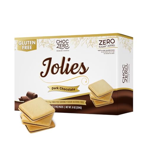Image 1 of Default Title for the product ChocZero Jolies Sugar Free Dark Chocolate Cookies