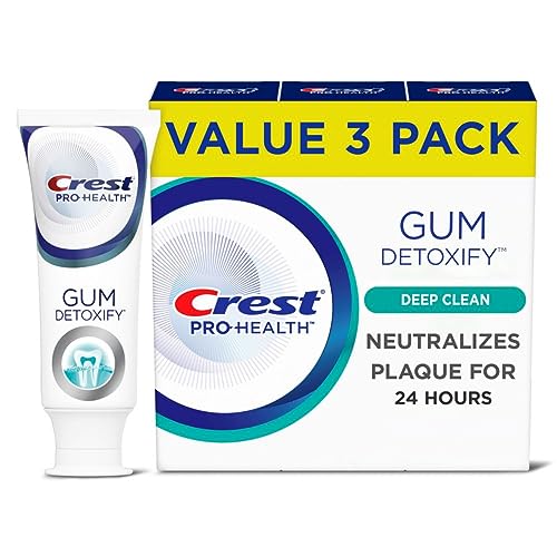 Image 3 of 3.7 Ounce (Pack of 3) for the product Crest Pro-Health Gum Detoxify Toothpaste