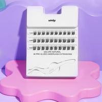 Thumbnail for Image 6 of Ardell Winks Press On Eyelash Extensions, DIY Lash Clusters, 30 Individual Lashes, Natural Look with Applicator, 1 Pack