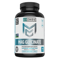 Thumbnail for Zhou Nutrition Mag Glycinate 180 Count