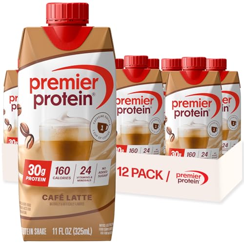 Image 1 of Default Title for the product Premier Protein +Energy High Protein Shake 12 Pack