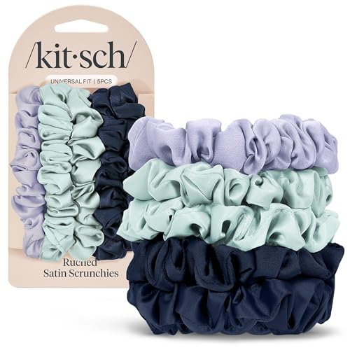 Image 18 of Garden Bouquet (5 pcs) for the product Kitsch Satin Scrunchies for Women