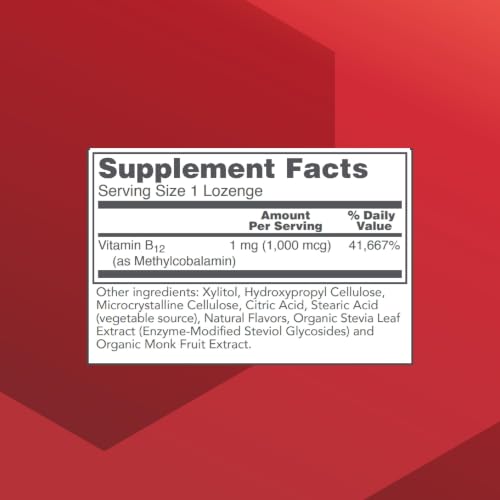 Image 2 of PROTOCOL FOR LIFE BALANCE Methyl B12 1,000 mcg, 100 Lozenges
