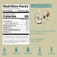 Thumbnail for Image 2 of BUBS Naturals MCT Oil Powder Packets - 14 Travel Packets