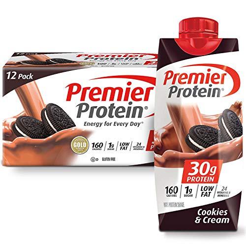 Image 1 of Default Title for the product Premier Protein High-Protein Shake, Cookies & Cream, 132 Fl. Ounce