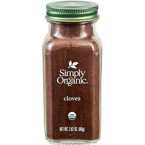 Image 1 of Default Title for the product Simply Organic Cloves Ground Certified Organic, 2.82-Ounce Container