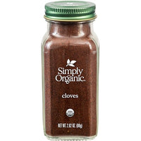 Thumbnail for Image 1 of Default Title for the product Simply Organic Cloves Ground Certified Organic, 2.82-Ounce Container