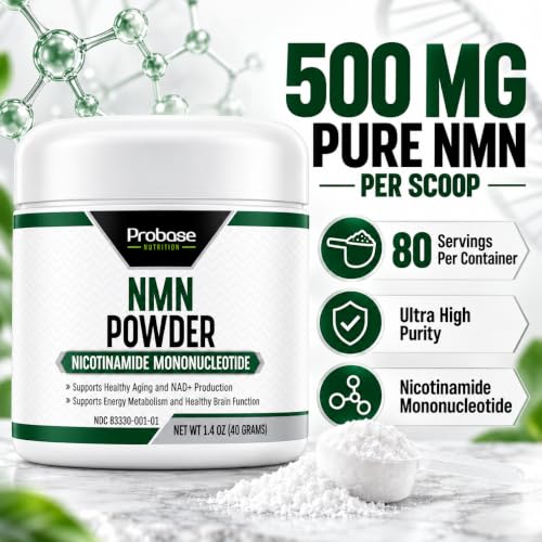 Image 6 of Probase Nutrition Longevity Pure NMN Powder 40 Grams