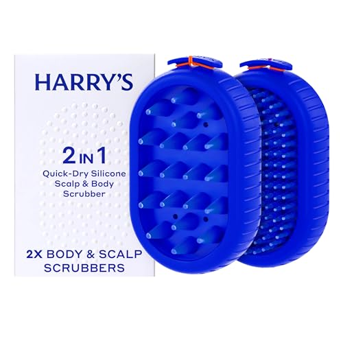 Image 1 of Default Title for the product Harry's Scalp & Body Scrubber for Men - 2 Count