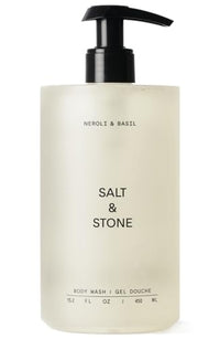 Thumbnail for Image 2 of Neroli & Basil / 15.2 Fl Oz (Pack of 1) for the product Salt & Stone Body Wash for Women & Men