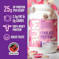 Thumbnail for Image 3 of RAW Whey Isolate Protein Powder, Frosted Frenchie Cookie - 25 Servings