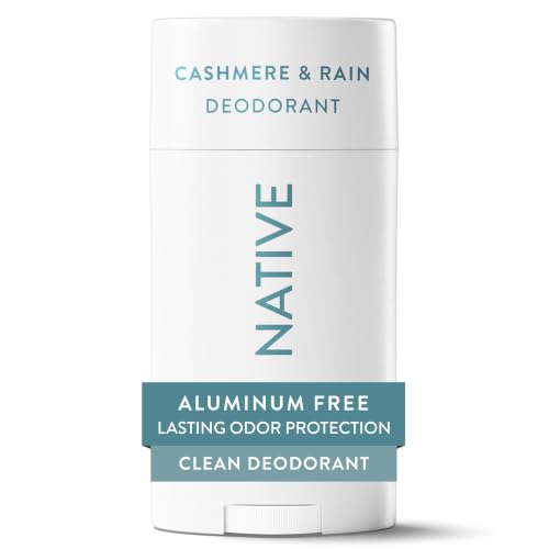 Image 1 of Default Title for the product Native Deodorant Contains Naturally Derived Ingredients, 72 Hour Odor Control, Deodorant for Women and Men, Aluminum Free, Cashmere & Rain 2.65oz