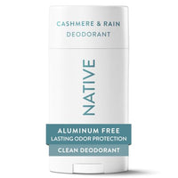 Thumbnail for Image 1 of Default Title for the product Native Deodorant Contains Naturally Derived Ingredients, 72 Hour Odor Control, Deodorant for Women and Men, Aluminum Free, Cashmere & Rain 2.65oz