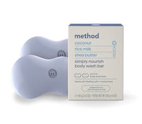 Thumbnail for Image 3 of Simply Nourish / 5 Ounce (Pack of 2) for the product Method Bar Soap