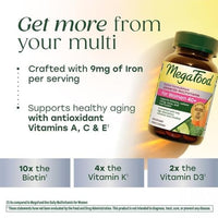 Thumbnail for Image 7 of MegaFood Advanced Multivitamin for Women 40+ 120 Tablets