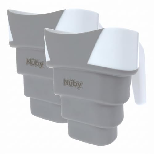 Image 2 of (Pack of 2) for the product Nuby Collapsible Rinse Pail for Baby Bath Time