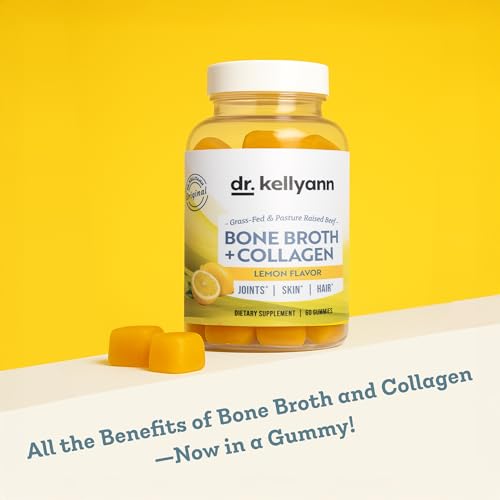 Image 2 of Dr. Kellyann Collagen + Bone Broth Gummies, Lemon, 60 Gummies