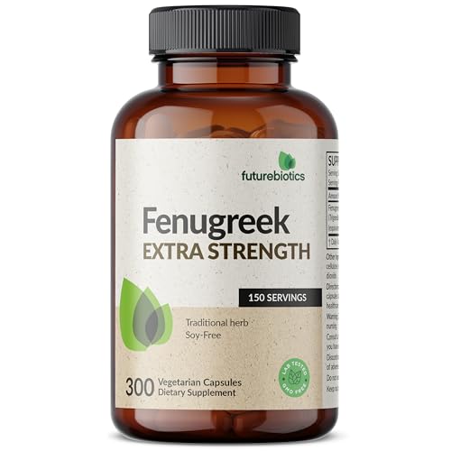 Image 4 of Futurebiotics Fenugreek Extra Strength, 300 Vegetarian Capsules