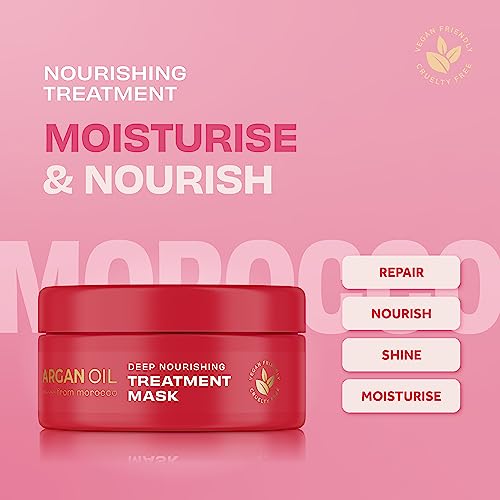 Image 2 of Lee Stafford Argan Oil Deep Nourishing Mask for Dry Hair 6.7Fl Oz